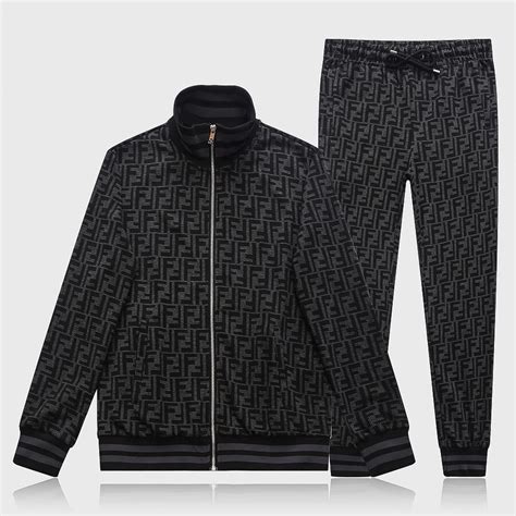 fendi tracksuit brown|Fendi tracksuits for men.